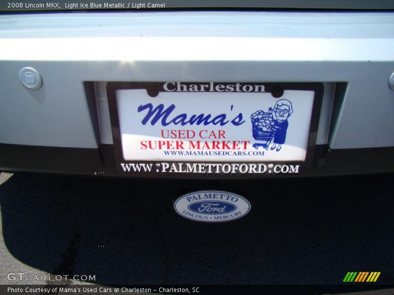 Light Ice Blue Metallic / Light Camel 2008 Lincoln MKX
