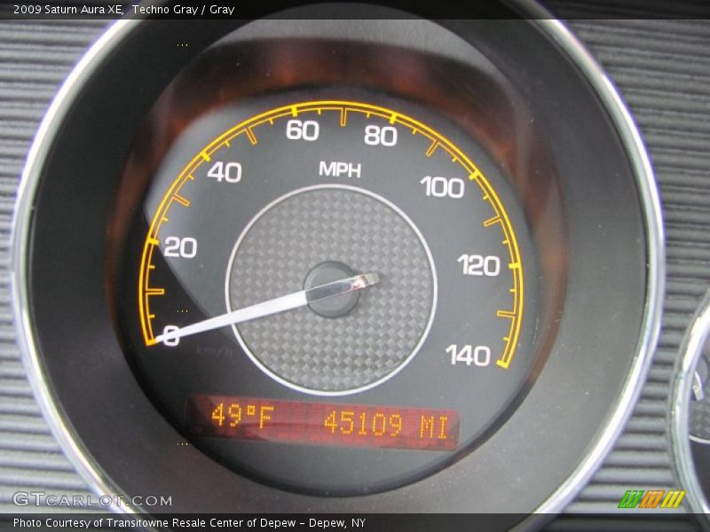 Techno Gray / Gray 2009 Saturn Aura XE