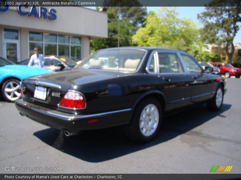 Anthracite Metallic / Cashmere 2001 Jaguar XJ XJ8
