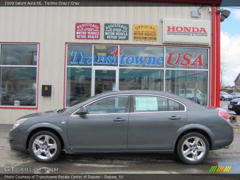 Techno Gray / Gray 2009 Saturn Aura XE