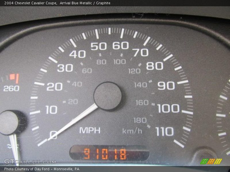 Arrival Blue Metallic / Graphite 2004 Chevrolet Cavalier Coupe