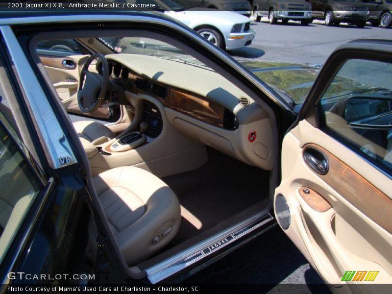 Anthracite Metallic / Cashmere 2001 Jaguar XJ XJ8