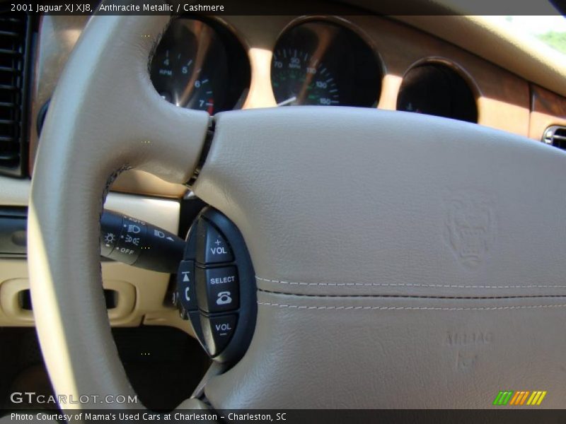 Anthracite Metallic / Cashmere 2001 Jaguar XJ XJ8