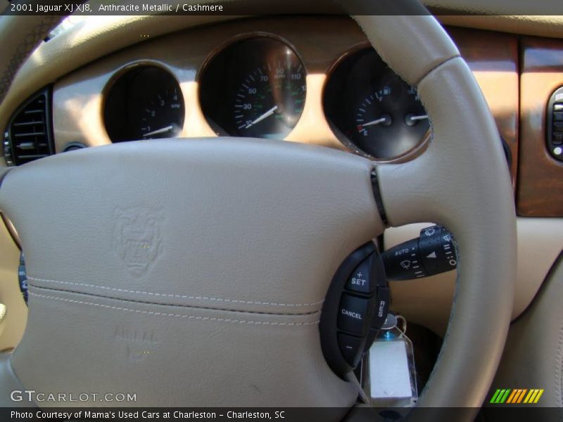 Anthracite Metallic / Cashmere 2001 Jaguar XJ XJ8