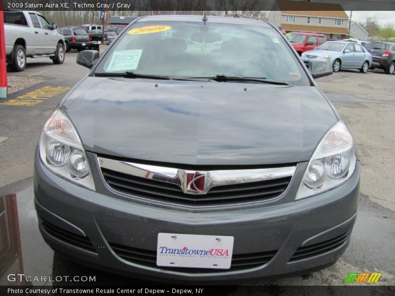 Techno Gray / Gray 2009 Saturn Aura XE