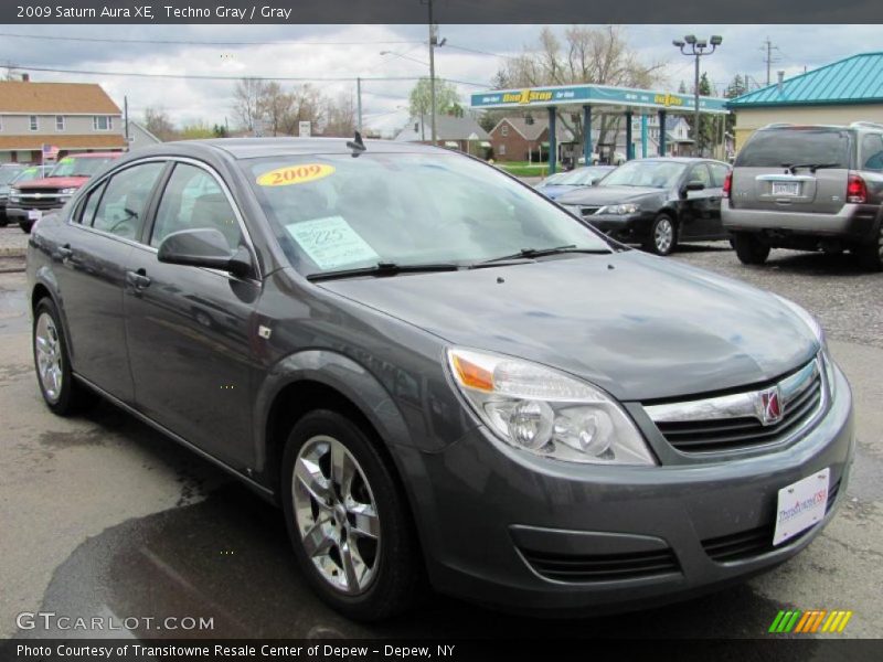 Techno Gray / Gray 2009 Saturn Aura XE