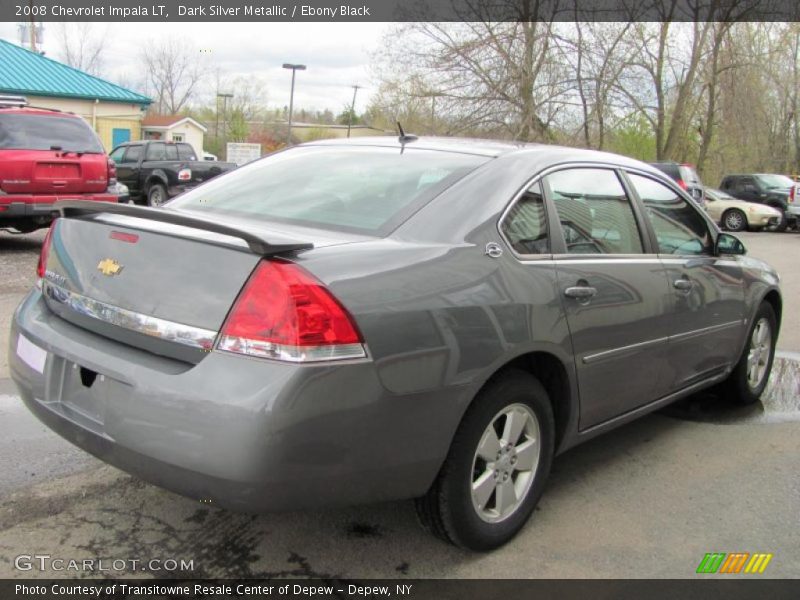 Dark Silver Metallic / Ebony Black 2008 Chevrolet Impala LT