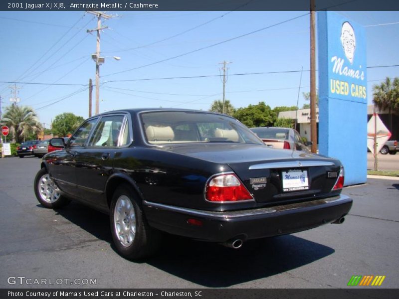 Anthracite Metallic / Cashmere 2001 Jaguar XJ XJ8