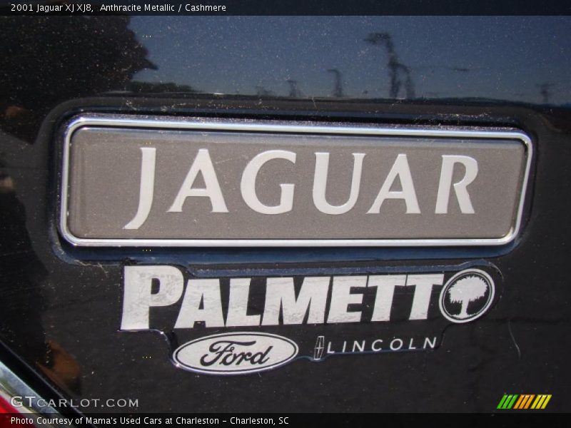 Anthracite Metallic / Cashmere 2001 Jaguar XJ XJ8