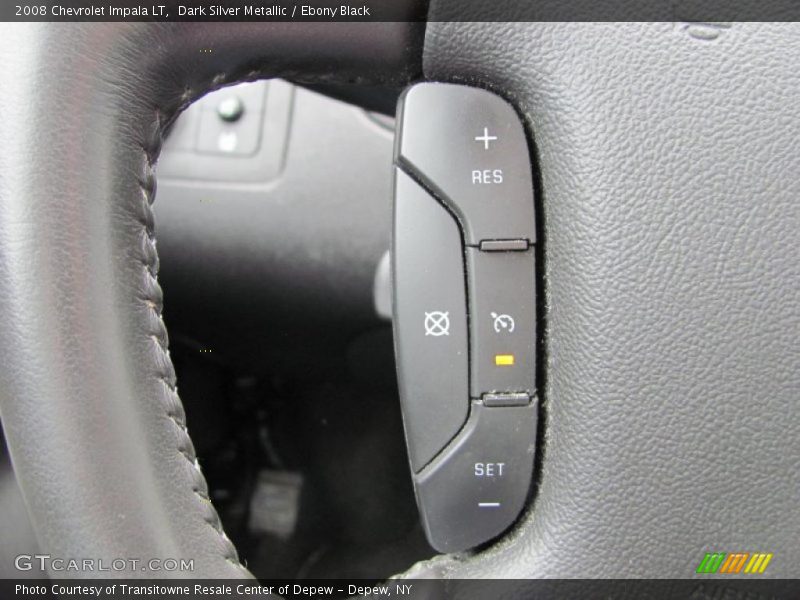Dark Silver Metallic / Ebony Black 2008 Chevrolet Impala LT