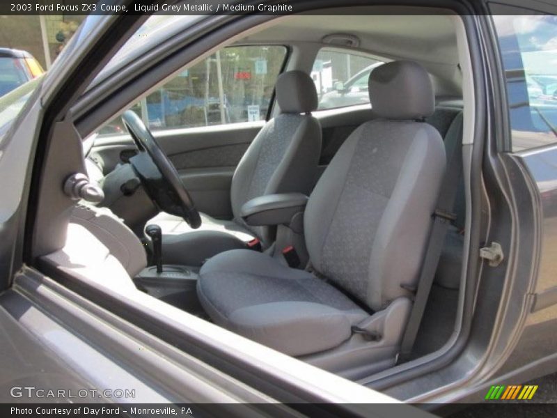 Liquid Grey Metallic / Medium Graphite 2003 Ford Focus ZX3 Coupe