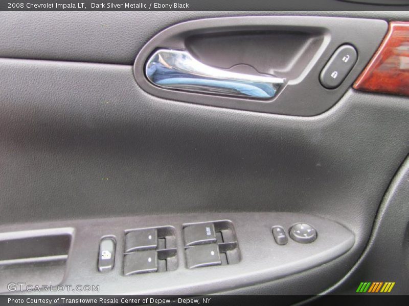 Dark Silver Metallic / Ebony Black 2008 Chevrolet Impala LT