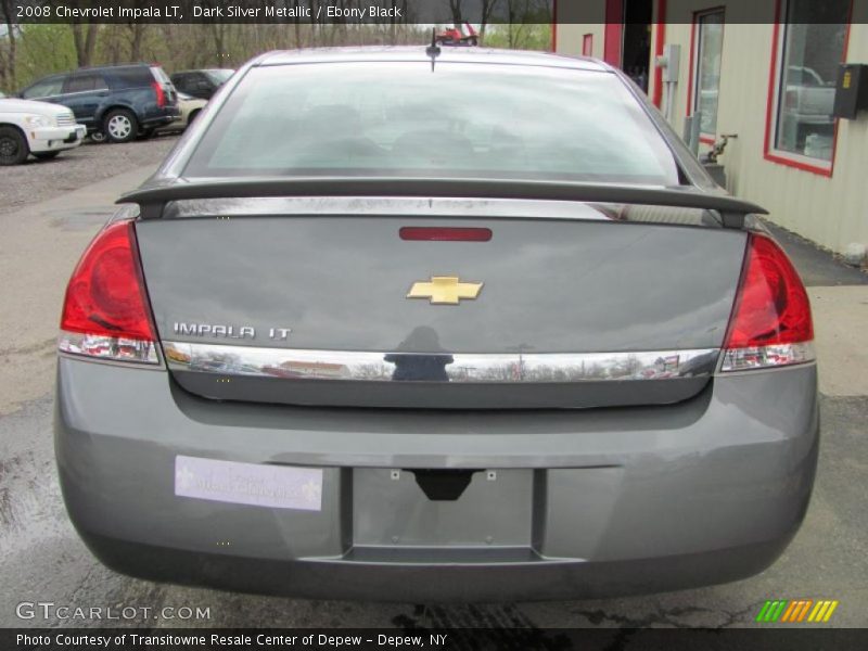 Dark Silver Metallic / Ebony Black 2008 Chevrolet Impala LT