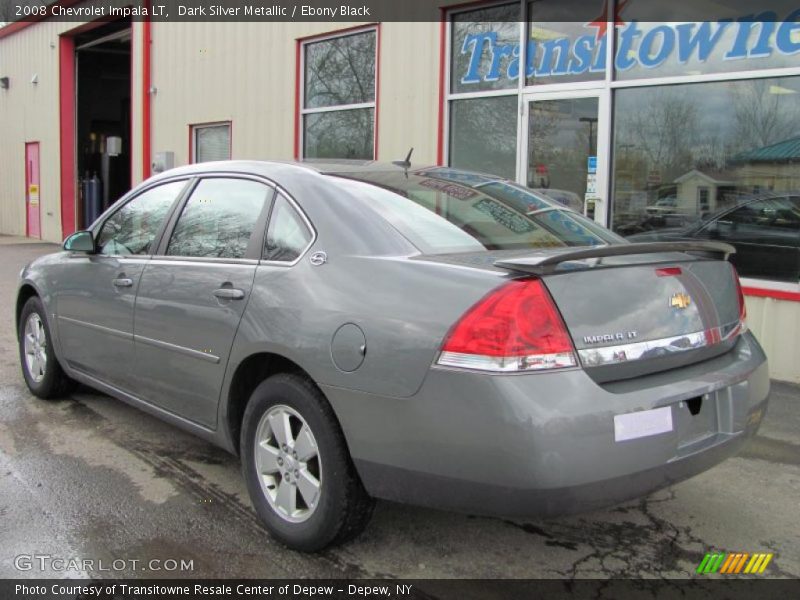 Dark Silver Metallic / Ebony Black 2008 Chevrolet Impala LT