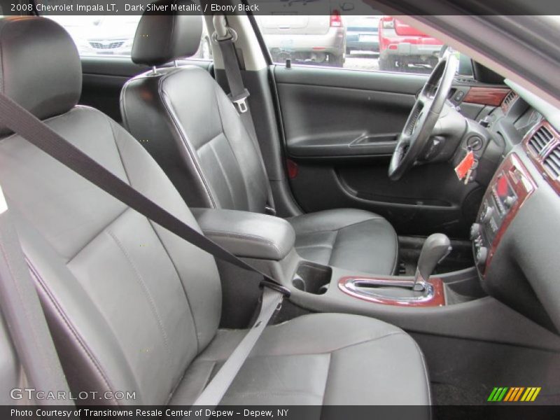 Dark Silver Metallic / Ebony Black 2008 Chevrolet Impala LT