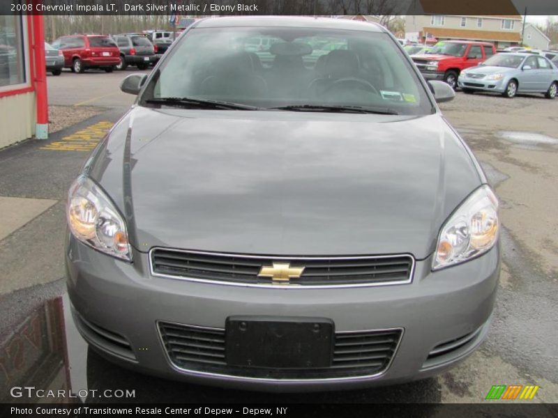 Dark Silver Metallic / Ebony Black 2008 Chevrolet Impala LT