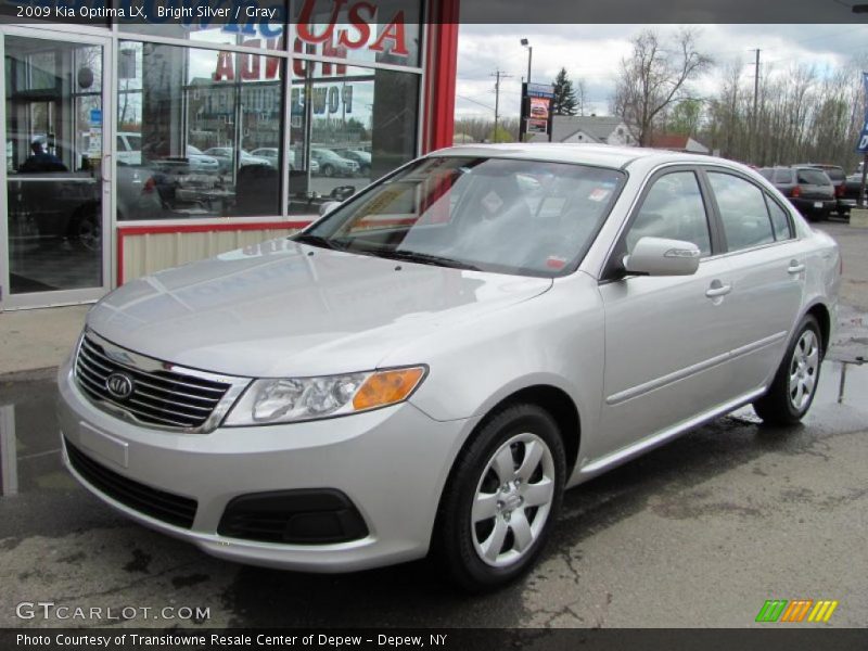 Bright Silver / Gray 2009 Kia Optima LX