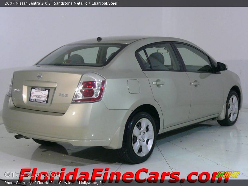 Sandstone Metallic / Charcoal/Steel 2007 Nissan Sentra 2.0 S