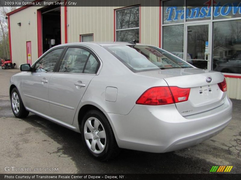 Bright Silver / Gray 2009 Kia Optima LX