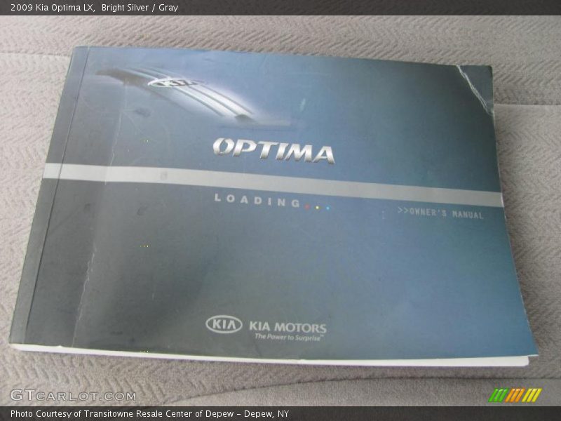 Bright Silver / Gray 2009 Kia Optima LX