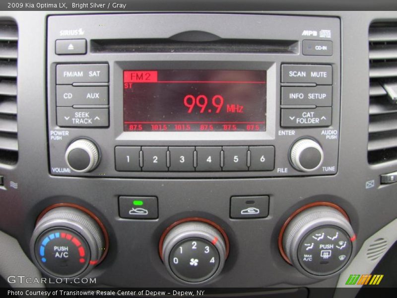 Bright Silver / Gray 2009 Kia Optima LX