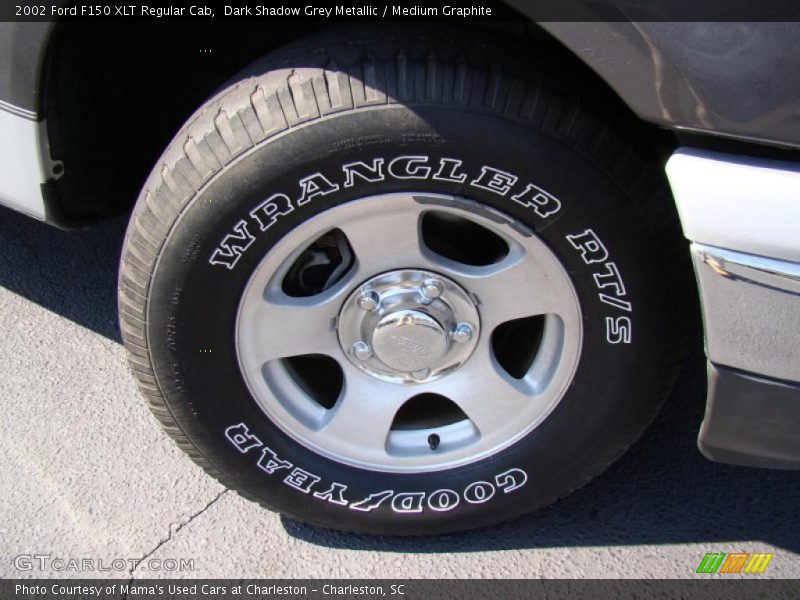 Dark Shadow Grey Metallic / Medium Graphite 2002 Ford F150 XLT Regular Cab