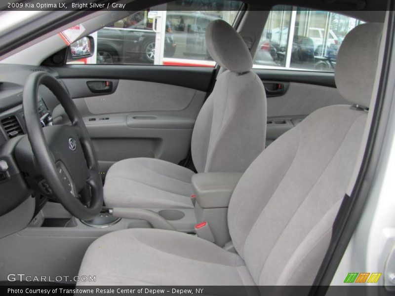 Bright Silver / Gray 2009 Kia Optima LX