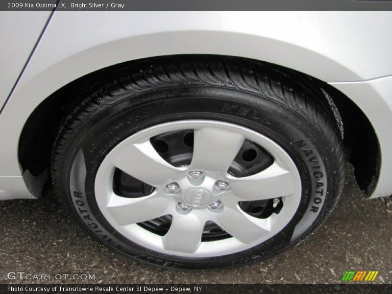 Bright Silver / Gray 2009 Kia Optima LX