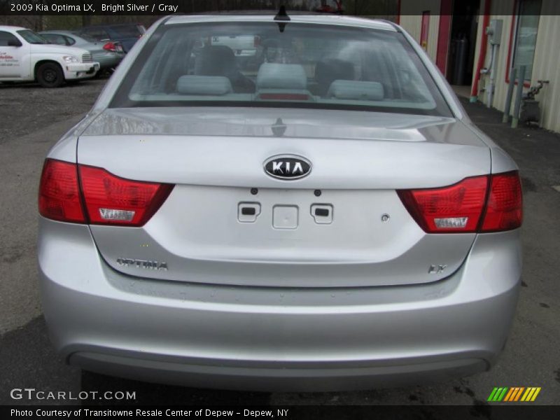 Bright Silver / Gray 2009 Kia Optima LX