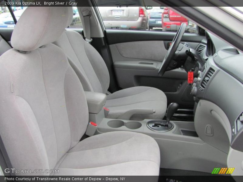 Bright Silver / Gray 2009 Kia Optima LX