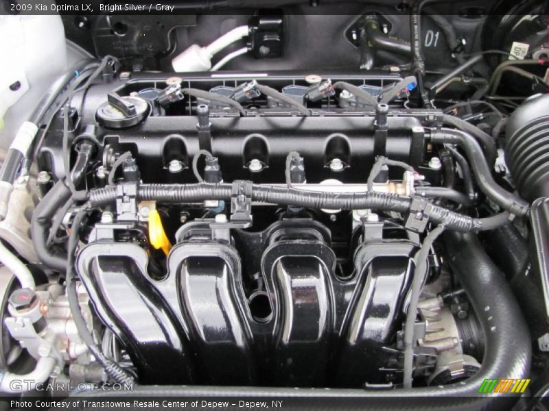 Bright Silver / Gray 2009 Kia Optima LX