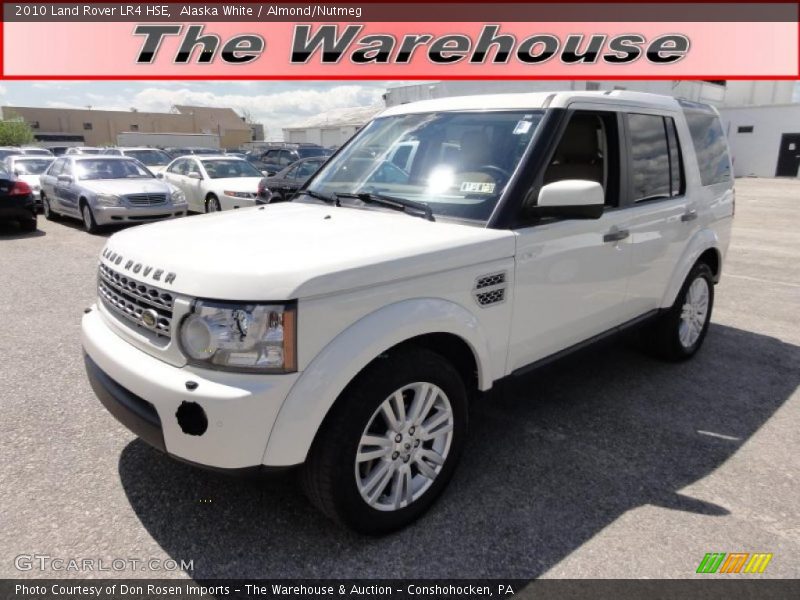Alaska White / Almond/Nutmeg 2010 Land Rover LR4 HSE