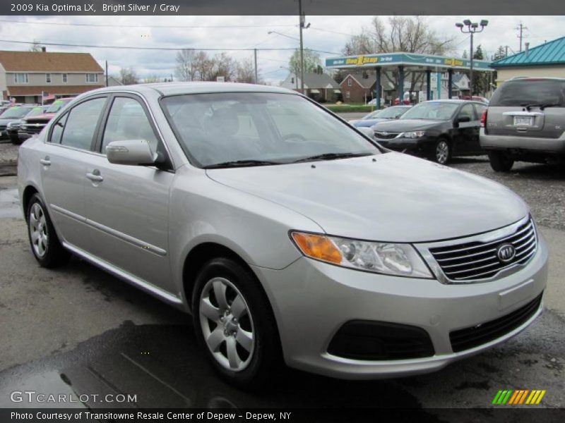 Bright Silver / Gray 2009 Kia Optima LX