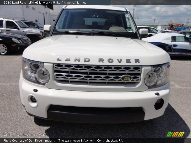 Alaska White / Almond/Nutmeg 2010 Land Rover LR4 HSE