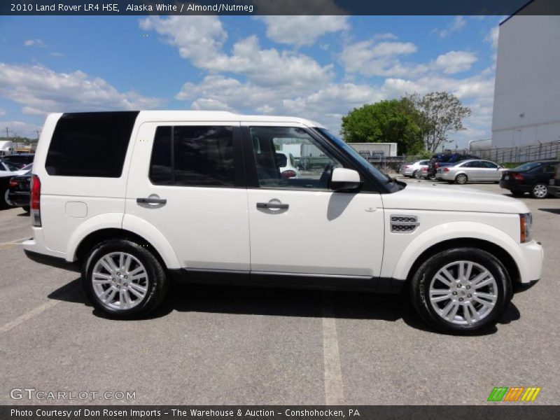 Alaska White / Almond/Nutmeg 2010 Land Rover LR4 HSE