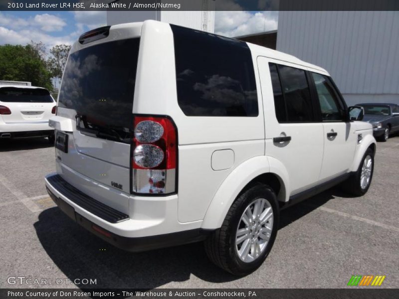 Alaska White / Almond/Nutmeg 2010 Land Rover LR4 HSE