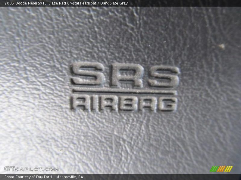 Blaze Red Crystal Pearlcoat / Dark Slate Gray 2005 Dodge Neon SXT