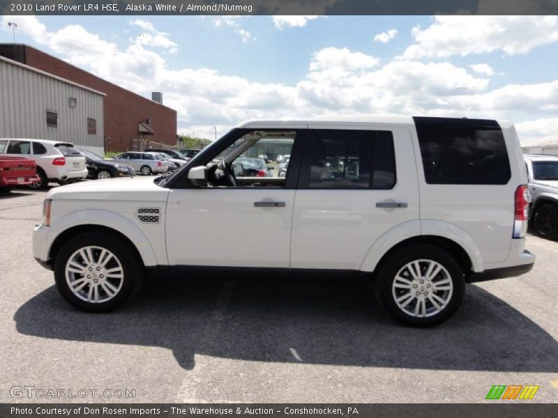 Alaska White / Almond/Nutmeg 2010 Land Rover LR4 HSE