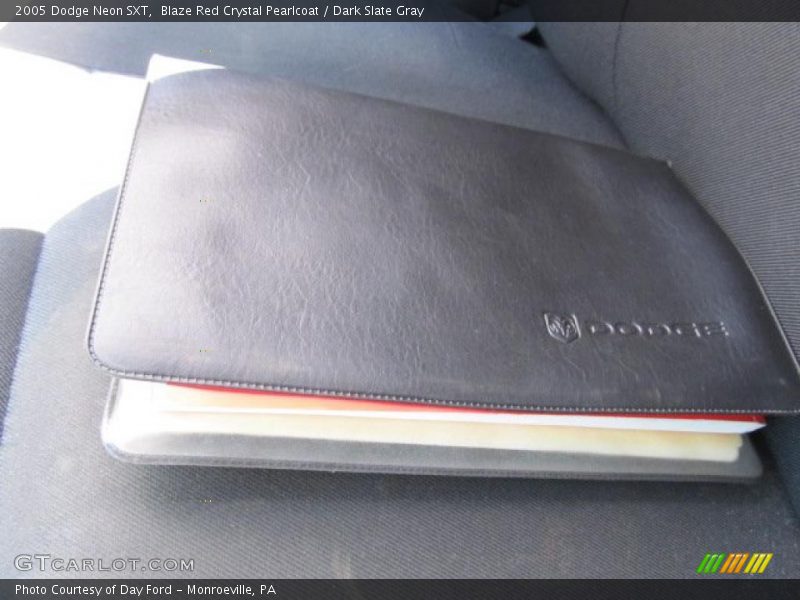 Blaze Red Crystal Pearlcoat / Dark Slate Gray 2005 Dodge Neon SXT