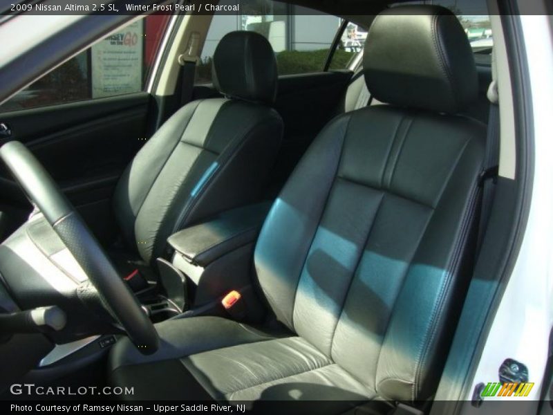 Winter Frost Pearl / Charcoal 2009 Nissan Altima 2.5 SL