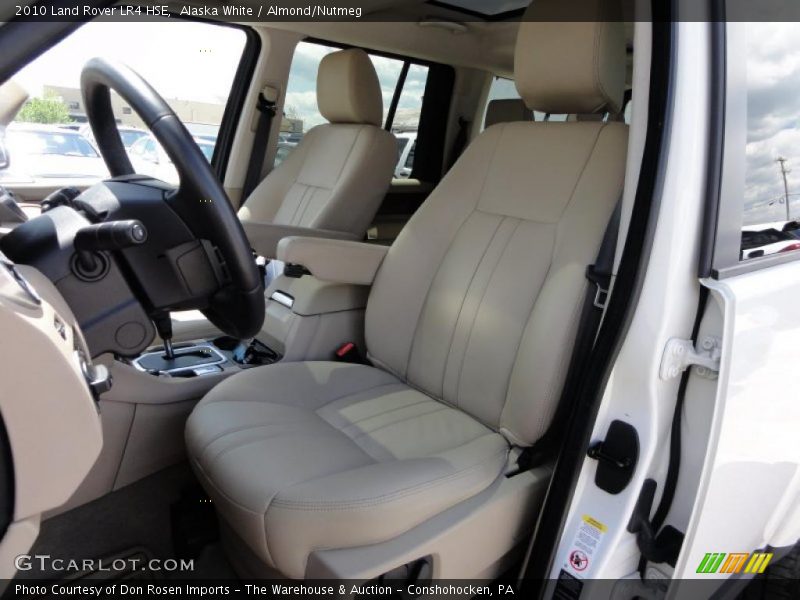 Alaska White / Almond/Nutmeg 2010 Land Rover LR4 HSE