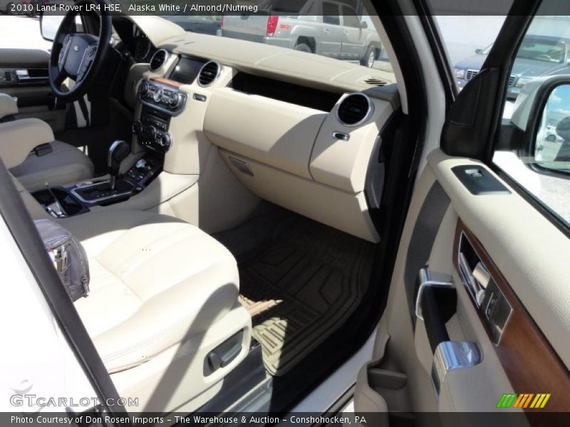 Alaska White / Almond/Nutmeg 2010 Land Rover LR4 HSE