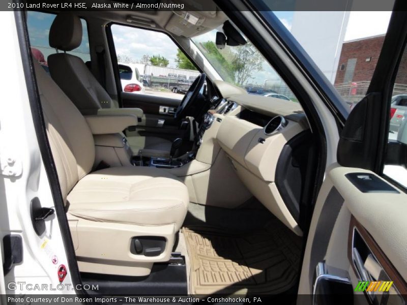Alaska White / Almond/Nutmeg 2010 Land Rover LR4 HSE