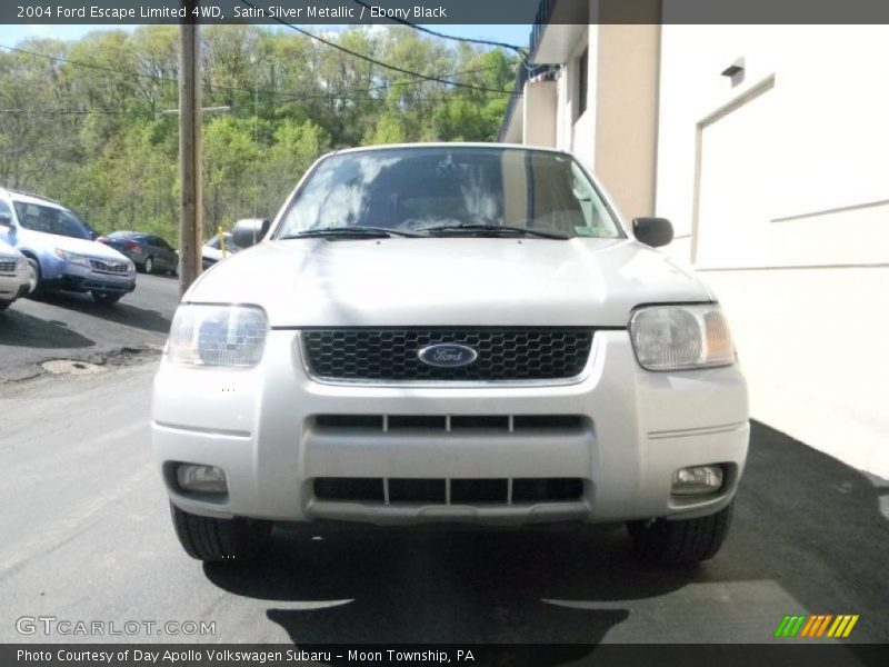 Satin Silver Metallic / Ebony Black 2004 Ford Escape Limited 4WD