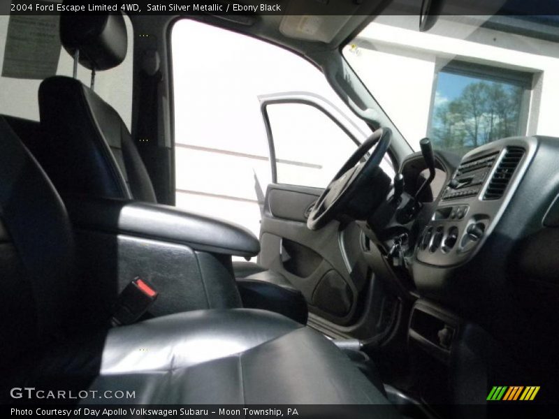 Satin Silver Metallic / Ebony Black 2004 Ford Escape Limited 4WD