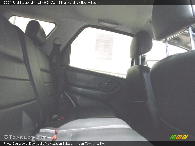 Satin Silver Metallic / Ebony Black 2004 Ford Escape Limited 4WD