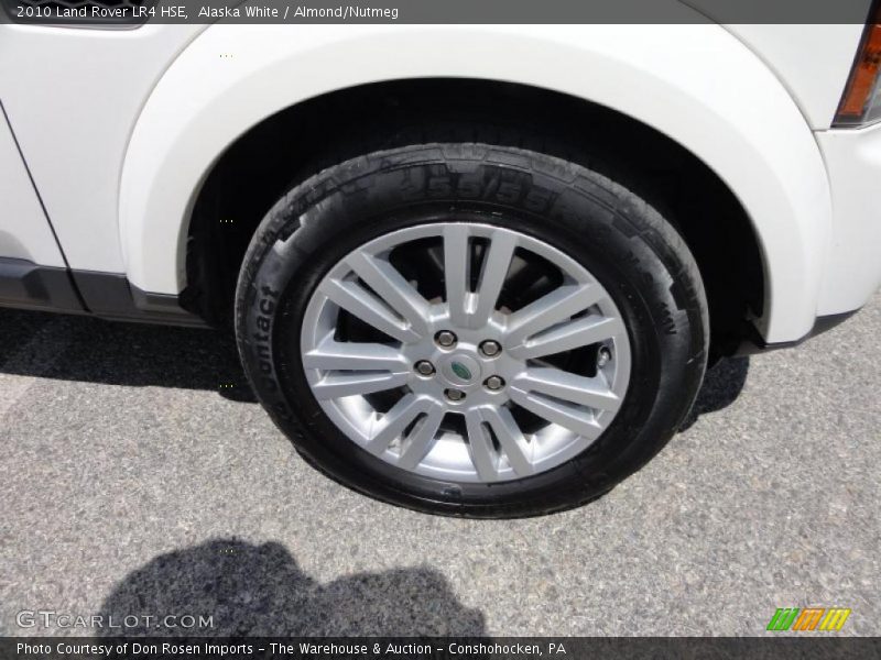 Alaska White / Almond/Nutmeg 2010 Land Rover LR4 HSE