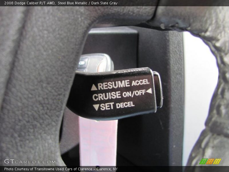 Steel Blue Metallic / Dark Slate Gray 2008 Dodge Caliber R/T AWD
