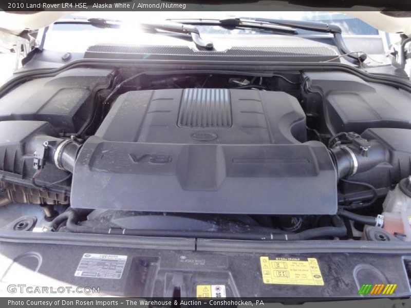Alaska White / Almond/Nutmeg 2010 Land Rover LR4 HSE