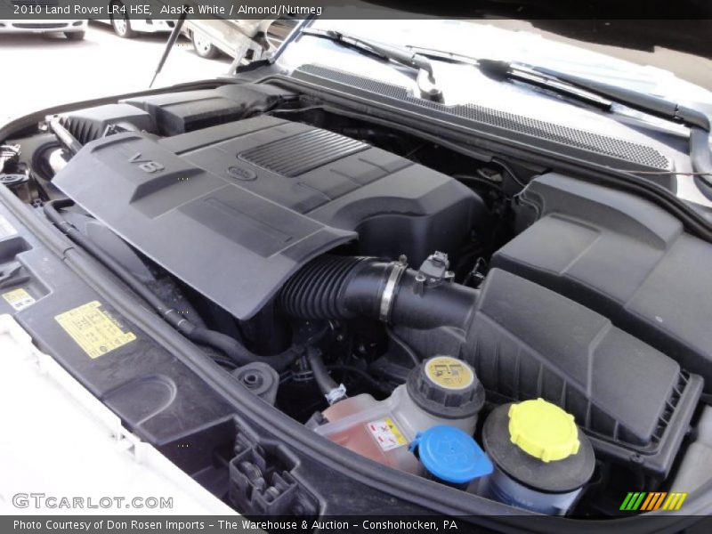 Alaska White / Almond/Nutmeg 2010 Land Rover LR4 HSE